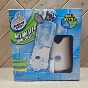 NIB Scrubbing Bubbles Automatic Shower Cleaner 32oz Solution Dual Sprayer